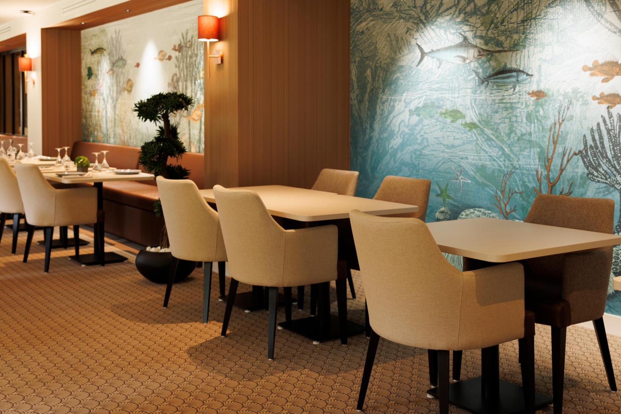 Les Boreales - Appart'Hotel & Restaurant Villers-sur-Mer Exteriér fotografie
