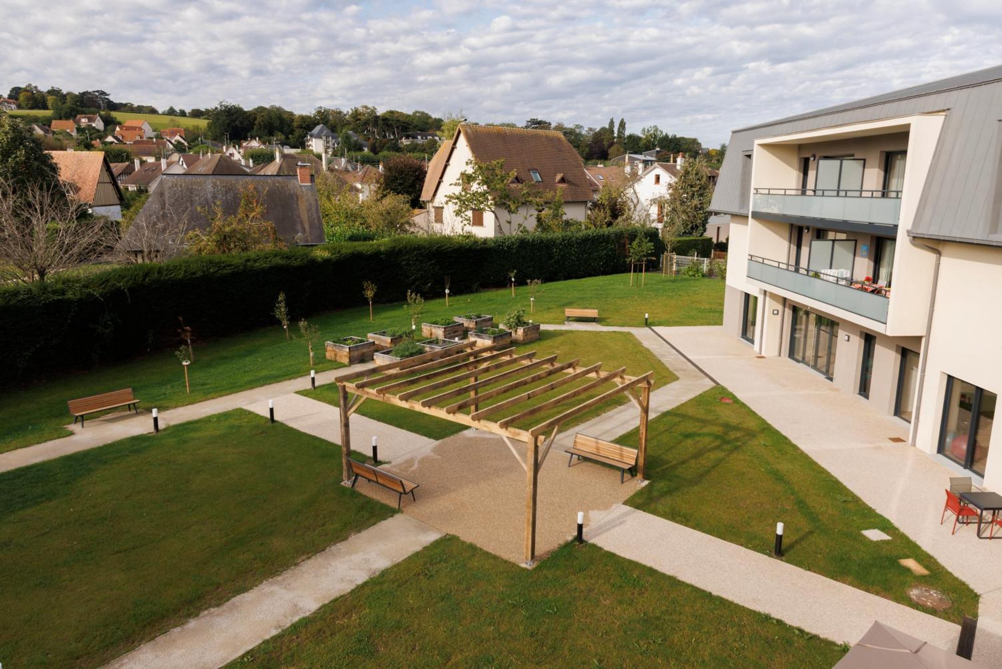 Les Boreales - Appart'Hotel & Restaurant Villers-sur-Mer Exteriér fotografie